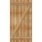 Ekena Millwork Joined Board-n-Batten Shutters w/Z-Bar, Rough Sawn Western Red Cedar, 32 1/4W x 61H, PR RBJ06Z32X061RWR - alternate 3